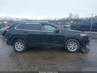 2017 Jeep Cherokee Latitude 4x4 Black vin: 1C4PJMCS2HW648237