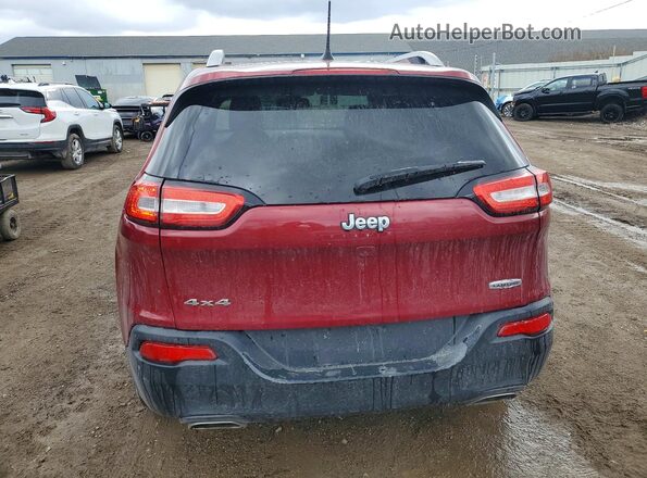 1C4PJMCS3GW103324 2016 JEEP CHEROKEE Red Widok z tyłu