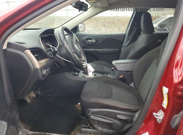 1C4PJMCS3GW103324 2016 JEEP CHEROKEE Red Widok wnętrza z przodu