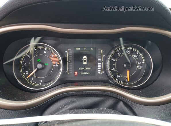 1C4PJMCS3GW103324 2016 JEEP CHEROKEE Red Widok zestawu wskaźników