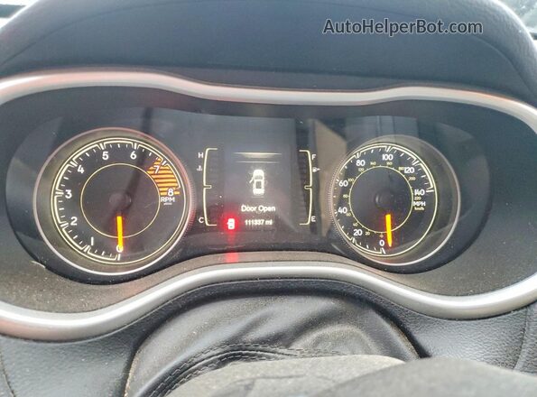 1C4PJMCS3HW657044 2017 JEEP CHEROKEE White Вид щитка приладів
