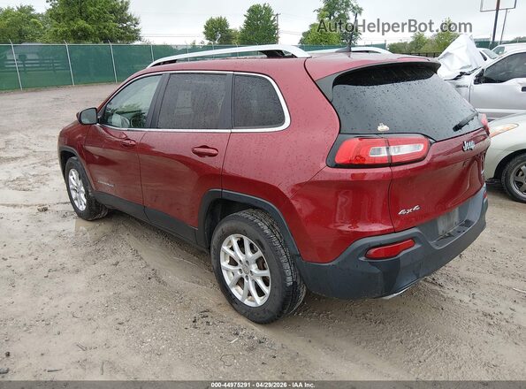 1C4PJMCS5GW338551 2016 JEEP CHEROKEE Красный Задняя левая четверть