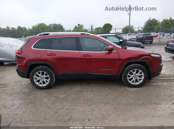 1C4PJMCS5GW338551 2016 JEEP CHEROKEE Красный Вид задней части салона