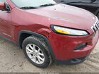 2016 Jeep Cherokee Latitude Красный vin: 1C4PJMCS5GW338551
