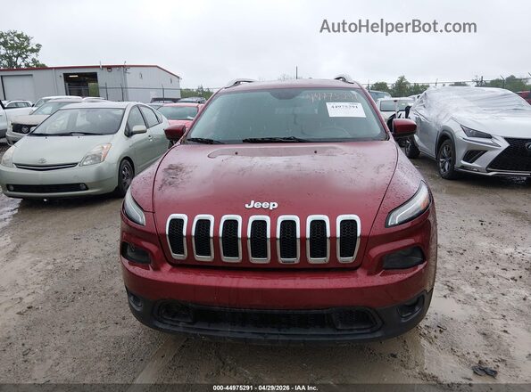 1C4PJMCS5GW338551 2016 JEEP CHEROKEE Красный Вид щитка приборов