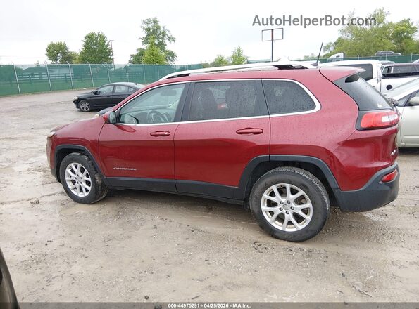 1C4PJMCS5GW338551 2016 JEEP CHEROKEE Красный Панорамный вид салона 360°