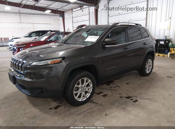 1C4PJMCS5HD228662 2017 JEEP CHEROKEE Серый Передняя левая четверть