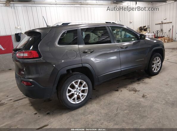 1C4PJMCS5HD228662 2017 JEEP CHEROKEE Серый Задняя правая четверть
