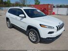 2016 Jeep Cherokee Latitude White vin: 1C4PJMCS9GW163883