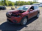 2019 Jeep Cherokee Latitude 4x4 Бордовый vin: 1C4PJMCX4KD233418