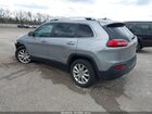 2016 Jeep Cherokee Limited Серебряный vin: 1C4PJMDB1GW170227