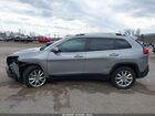 2016 Jeep Cherokee Limited Серебряный vin: 1C4PJMDB1GW170227