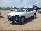 2017 Jeep Cherokee Limited 4x4 White vin: 1C4PJMDB1HW528024