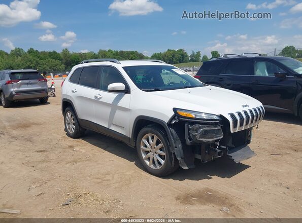 1C4PJMDB1HW528024 2017 JEEP CHEROKEE White წინა მარჯვენა