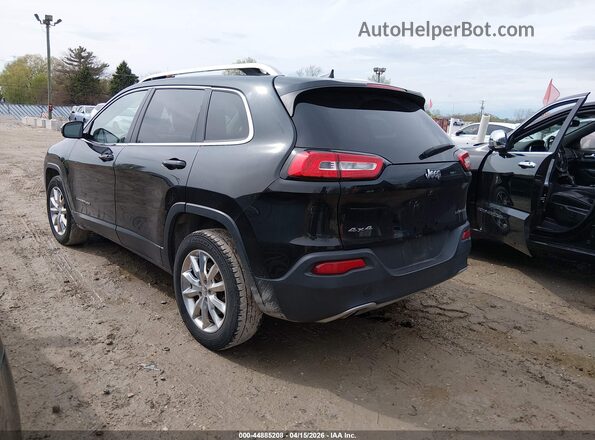 1C4PJMDB2GW244688 2016 JEEP CHEROKEE Черный Задняя левая четверть