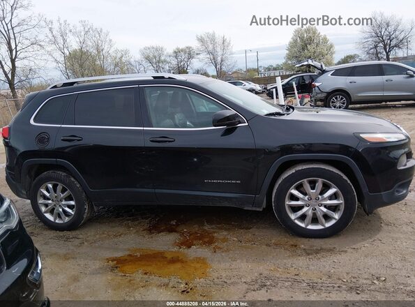 1C4PJMDB2GW244688 2016 JEEP CHEROKEE Черный Вид задней части салона