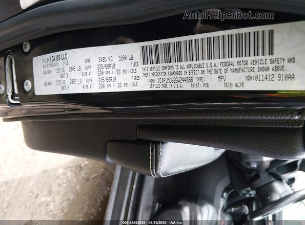 1C4PJMDB2GW244688 2016 JEEP CHEROKEE Черный Вид подкапотного пространства
