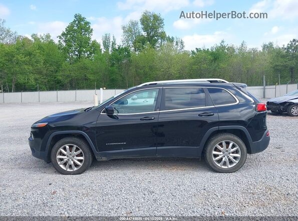 1C4PJMDB4HW606375 2017 JEEP CHEROKEE Black Widok wnętrza 360 stopni