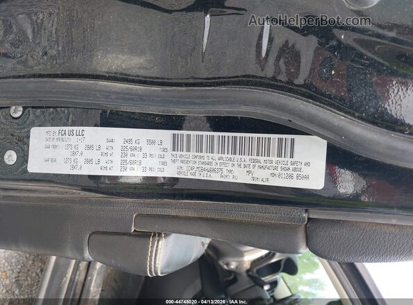 1C4PJMDB4HW606375 2017 JEEP CHEROKEE Black Widok komory silnika
