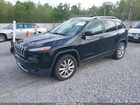 2017 Jeep Cherokee Limited 4x4 Black vin: 1C4PJMDB4HW606375