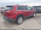 2016 Jeep Cherokee Limited Бордовый vin: 1C4PJMDB8GW151433