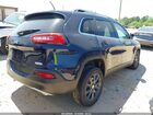 2016 Jeep Cherokee Limited Dark Blue vin: 1C4PJMDS1GW102266
