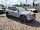 2017 Jeep Cherokee Серебряный vin: 1C4PJMDS4HW636475