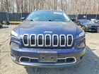 2015 Jeep Cherokee Limited Синий vin: 1C4PJMDS9FW584029