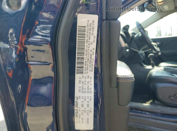 1C4PJMDS9FW584029 2015 JEEP CHEROKEE Синий Вид наклейки с VIN-кодом
