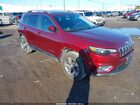 2021 Jeep Cherokee Limited 4x4 Red vin: 1C4PJMDX0MD218657