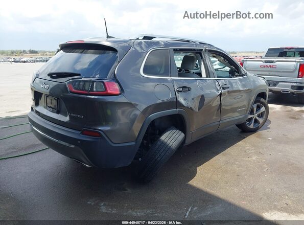1C4PJMDX1KD321759 2019 JEEP CHEROKEE Серый Задняя правая четверть