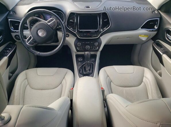 1C4PJMDX1LD590216 2020 JEEP CHEROKEE Синий Вид панели приборов