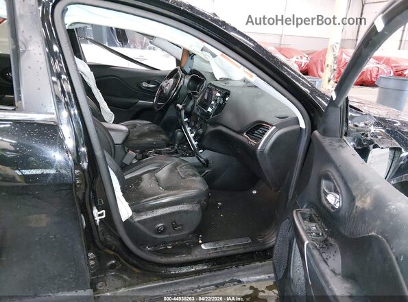 1C4PJMDX1LD606902 2020 JEEP CHEROKEE Черный Вид салона спереди