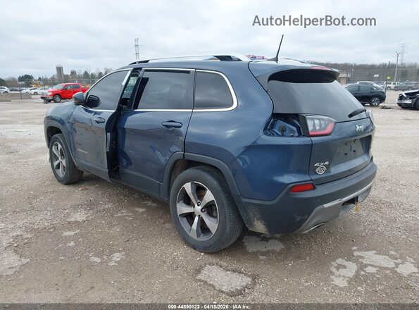 1C4PJMDX4LD532178 2020 JEEP CHEROKEE Синий Задняя левая четверть