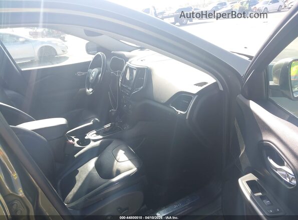 1C4PJMDX8LD652243 2020 JEEP CHEROKEE Green Widok wnętrza z przodu