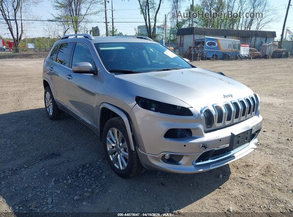 1C4PJMJS2HW503637 2017 JEEP CHEROKEE Серебряный Передняя правая четверть