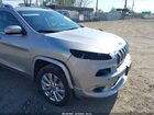 2017 Jeep Cherokee Overland 4x4 Серебряный vin: 1C4PJMJS2HW503637