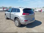 2017 Jeep Cherokee Overland 4x4 Серебряный vin: 1C4PJMJS2HW503637