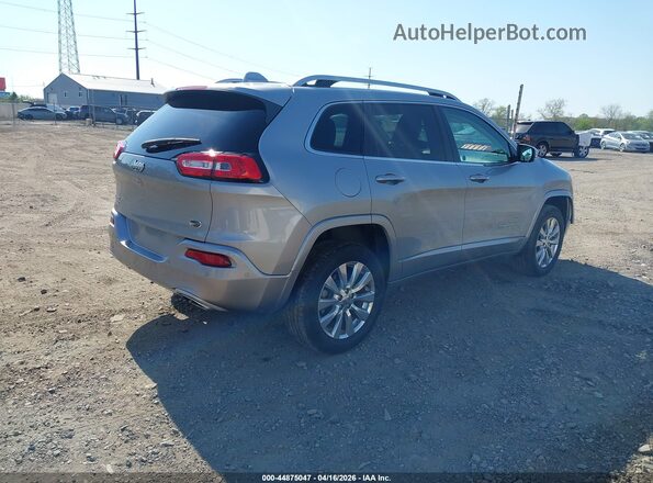 1C4PJMJS2HW503637 2017 JEEP CHEROKEE Серебряный Задняя правая четверть