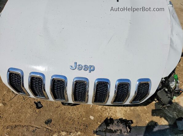 1C4PJMJS9HW618879 2017 JEEP CHEROKEE Белый Вид задней части салона