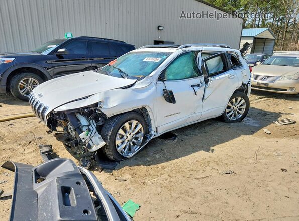 1C4PJMJS9HW618879 2017 JEEP CHEROKEE Белый Передняя левая четверть