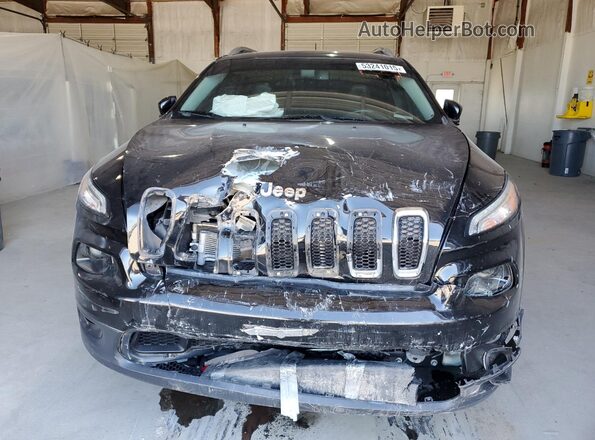 1C4PJMLB0JD540989 2018 JEEP CHEROKEE Черный Вид спереди