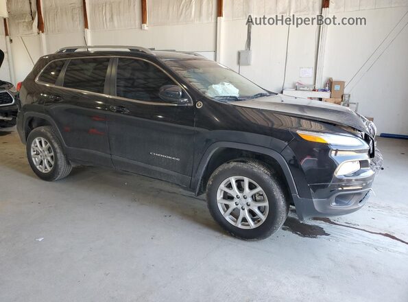 1C4PJMLB0JD540989 2018 JEEP CHEROKEE Черный Передняя правая четверть