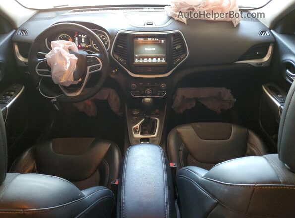 1C4PJMLB0JD540989 2018 JEEP CHEROKEE Черный Вид панели приборов