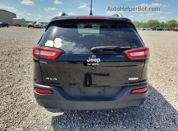 1C4PJMLB3JD507355 2018 JEEP CHEROKEE Черный Вид сзади