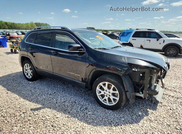 1C4PJMLB3JD507355 2018 JEEP CHEROKEE Черный Передняя правая четверть