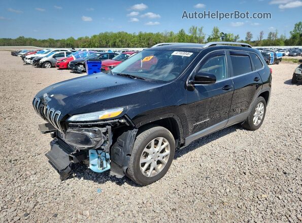 1C4PJMLB3JD507355 2018 JEEP CHEROKEE Черный Передняя левая четверть
