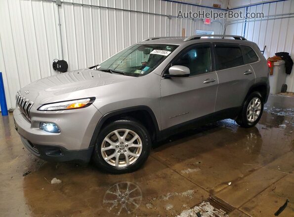 1C4PJMLB3JD601509 2018 JEEP CHEROKEE Серебряный Передняя левая четверть