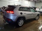 2018 Jeep Cherokee Latitude Plus Серебряный vin: 1C4PJMLB3JD601509