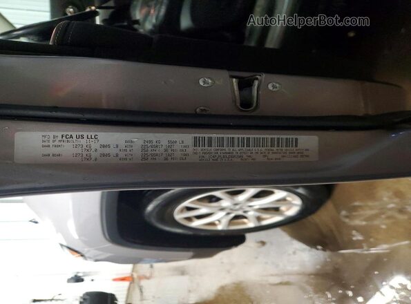 1C4PJMLB3JD601509 2018 JEEP CHEROKEE Серебряный Вид наклейки с VIN-кодом